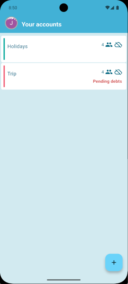 Créer et partager un compte Debtster